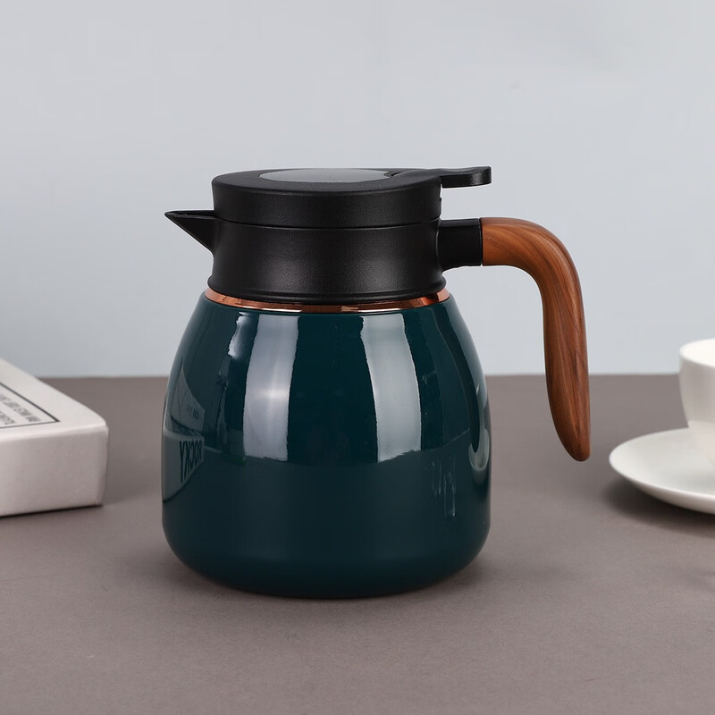 灏库焖茶壶保温壶不锈钢大容量家用办公咖啡壶高档泡茶壶焖白茶陈皮 488/个