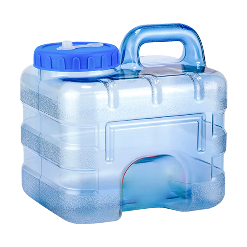 美厨（maxcook）纯净水桶 矿泉水桶饮水桶7.5L 自驾游手提户外 方形 MCX9393 水桶纯净水桶方形储水桶7.5L/个