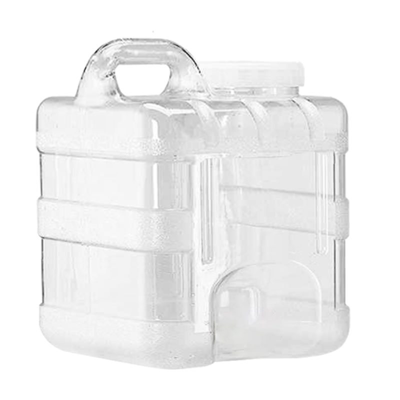 美厨（maxcook）纯净水桶 矿泉水桶饮水桶7.5L 自驾游手提户外 方形 MCX8104 水桶纯净水桶方形储水桶7.5L/个