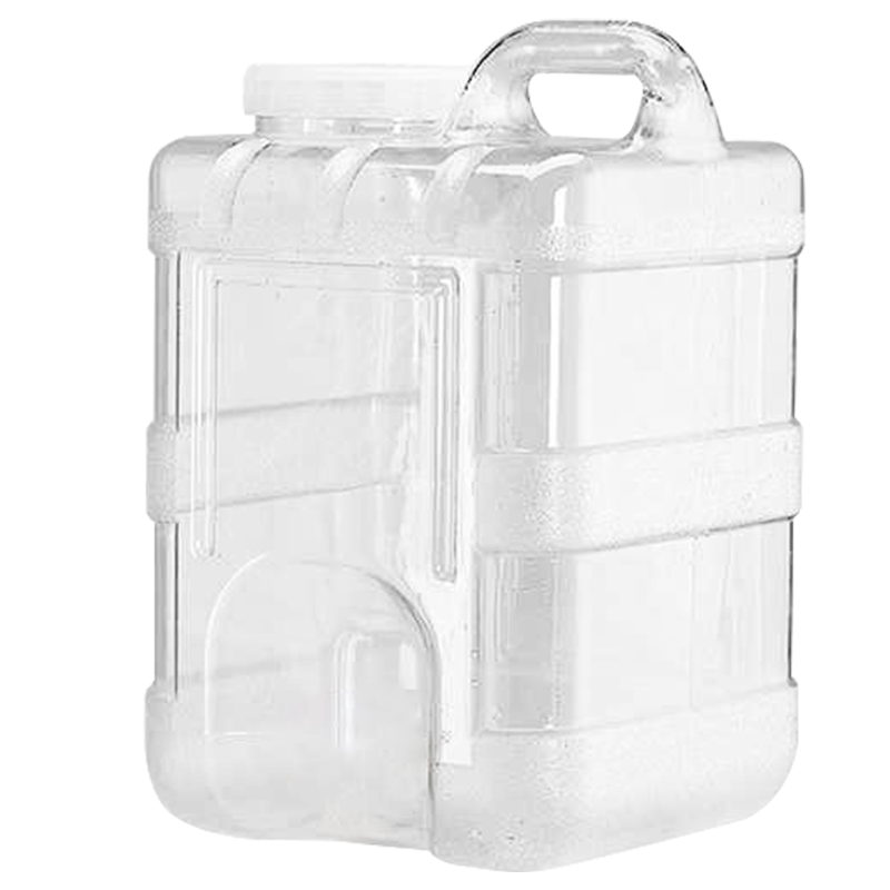 美厨（maxcook）纯净水桶 矿泉水桶饮水桶20L 自驾游手提户外 方形MCX8425 水桶纯净水桶方形储水桶20L/个