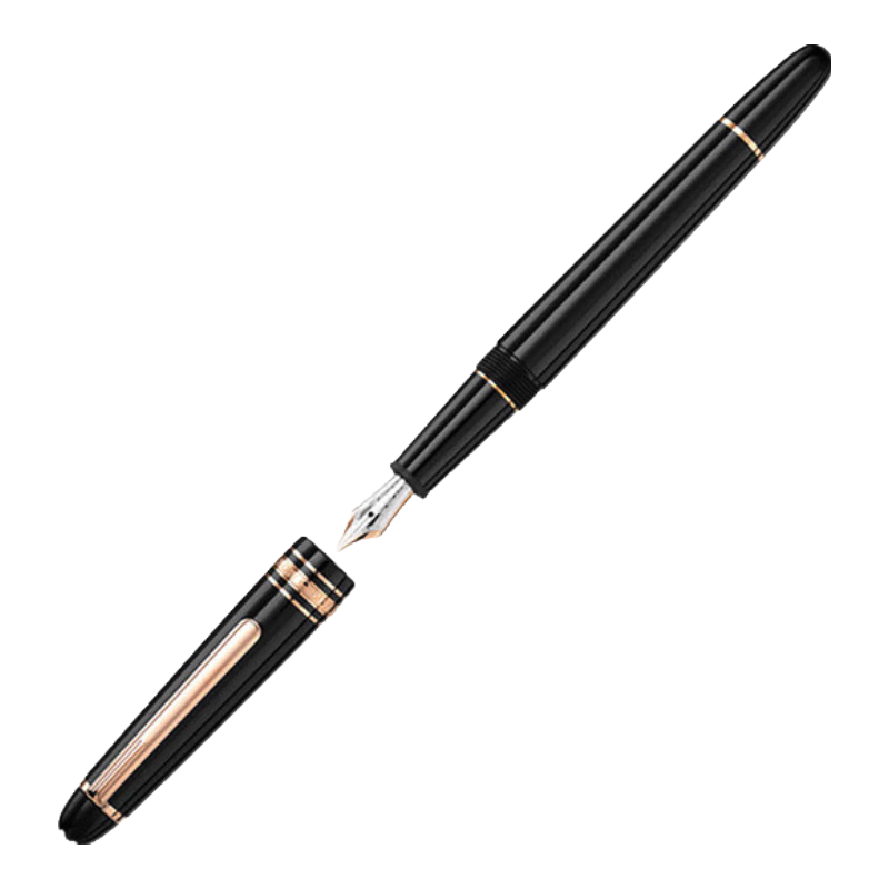 万宝龙MONTBLANC大班145玫瑰金钢笔F尖/112675/132484新年礼物 112675/只
