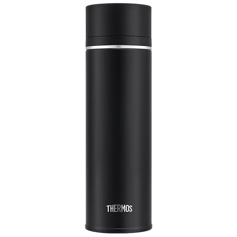 膳魔师（THERMOS）智能保温杯高档450ml大容量男女士温显保冷水杯子TEEB-450S BK 膳魔师/支