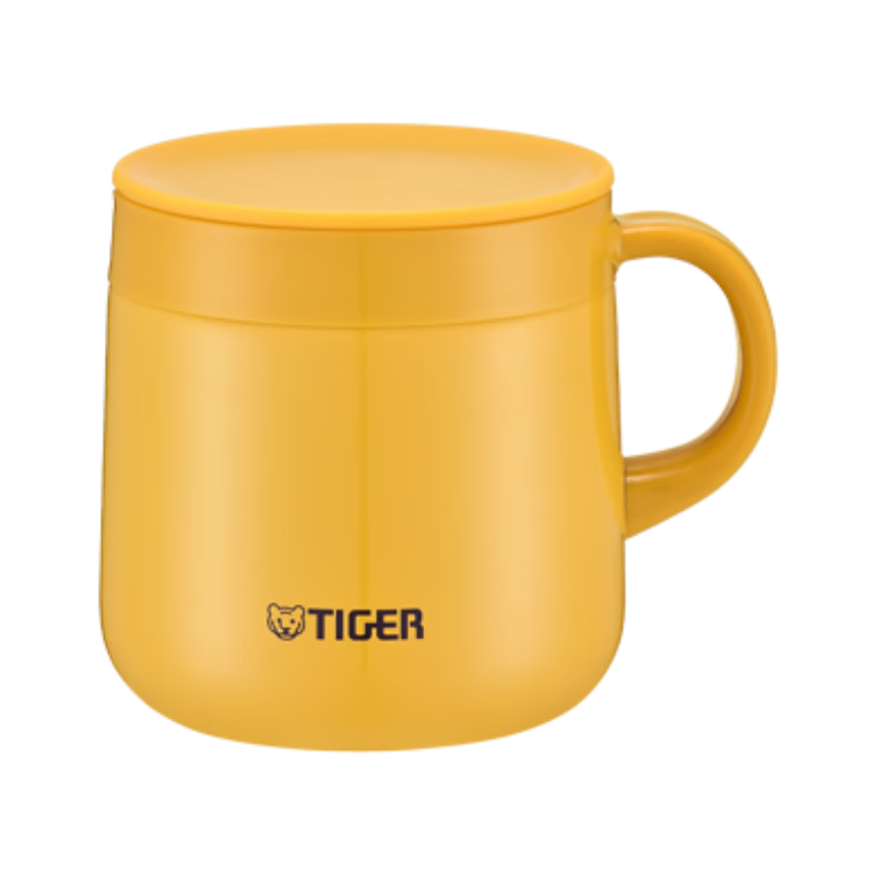 虎牌（TIGER）保温杯不锈钢双层真空办公咖啡马克杯MCI-A28C-Y芒果色280ml 保温杯/支