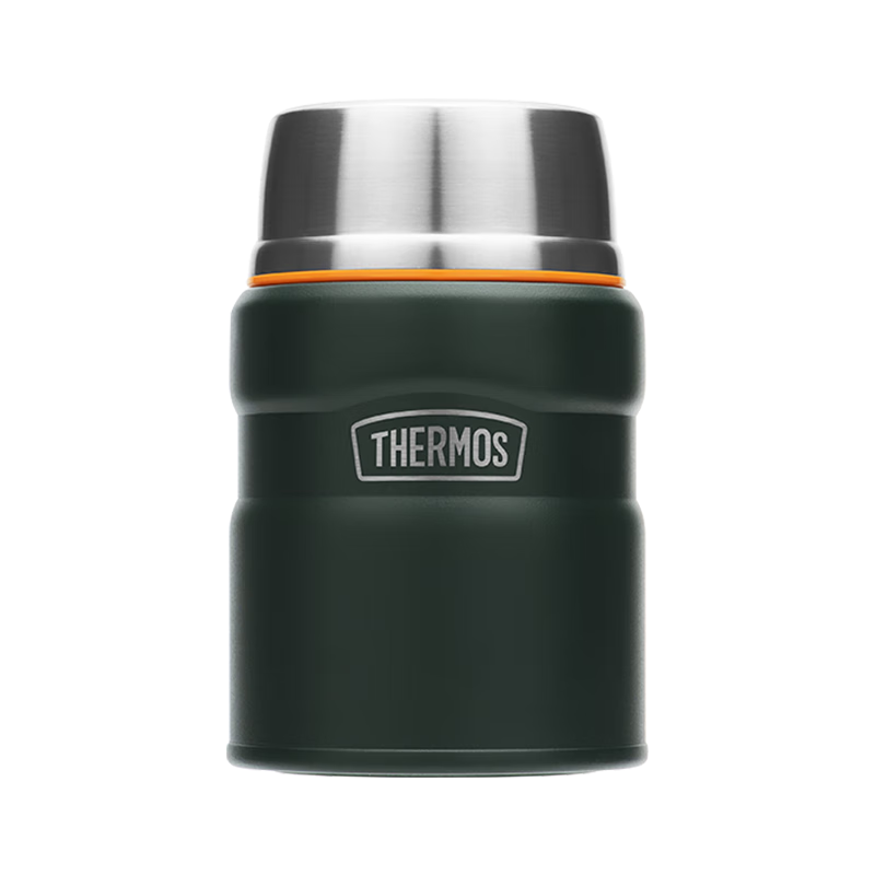膳魔师（THERMOS）焖烧杯520ml保温汤壶316钢保温饭盒保温桶宽口水杯TSK2-520S AGR 膳魔师/个