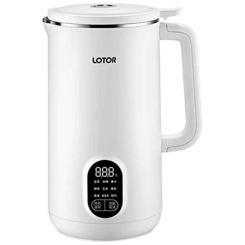 LOTOR徕多破壁机家用豆浆机全自动免煮2025新款五谷杂粮多功能豆浆机4-5人破壁机1.2升DJJ-100 DJJ-100/台
