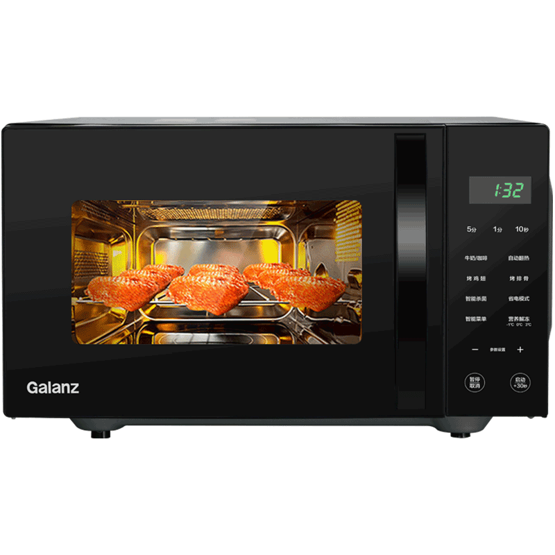 格兰仕（Galanz）微波炉烤箱一体机不锈钢内胆23升800瓦速热营养解冻智能微烤一体机C2(S2) G80F23CSL-C2(S2)/台