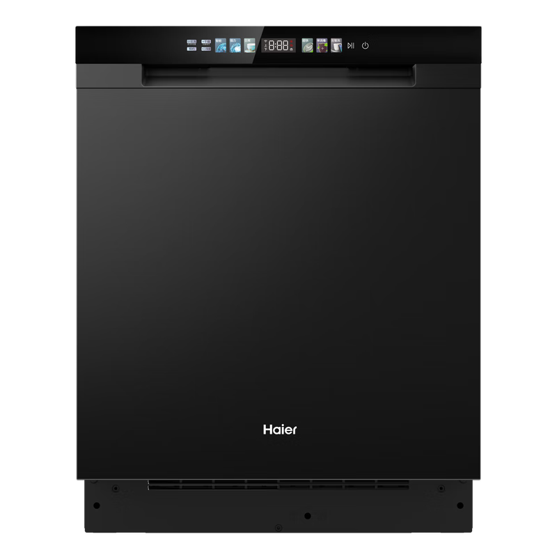 海尔（Haier）【四驱双面洗W5000SPro】洗碗机嵌入式150L+大容量智能开关门速干UV除菌10天净存EYSZW18586GHU1 EYSZW18586GHU1/台