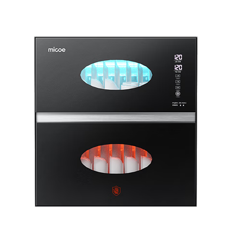 四季沐歌（MICOE）消毒柜嵌入式家用厨房消毒碗柜小型三层不锈钢消毒碗筷柜 ZTD-M3B12/台