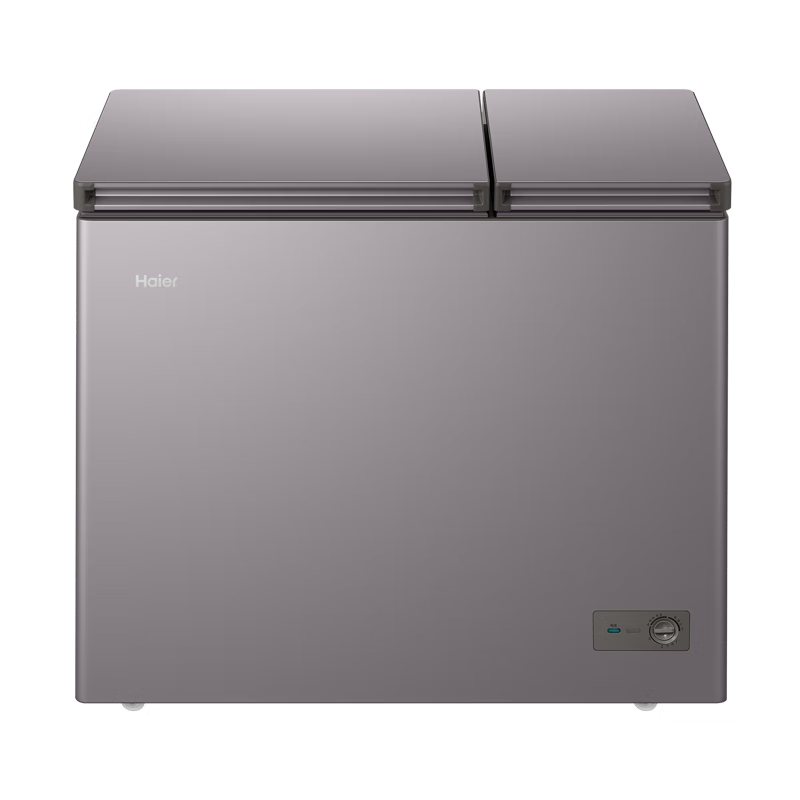 海尔213L双温冰柜京东自营家用冷藏冷冻两用双温柜无需频繁除霜一级能效保鲜FCD-213GHXPCDZ FCD-213GHXPCDZ/台