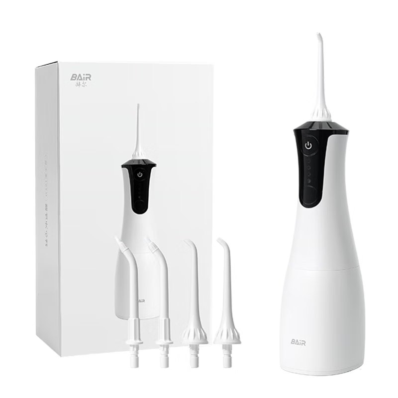 拜尔 M4专业冲牙器 手持式水牙线家用电动声波去除超正畸专用牙齿清洁洗牙神器 送女男朋友 M4/个