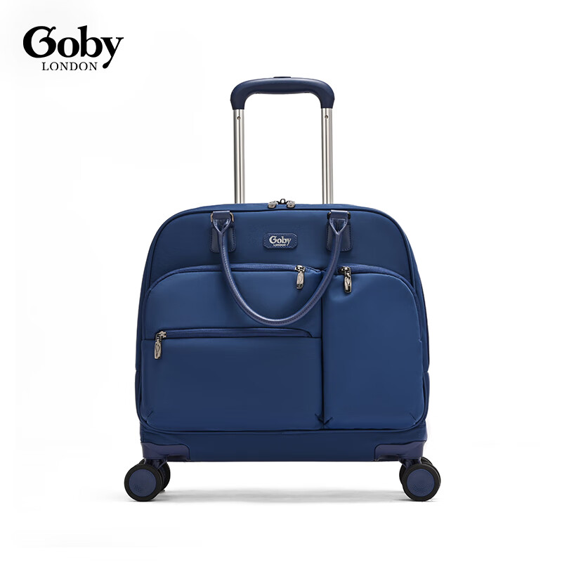 果比（goby）拉杆包小型轻便登机箱防水行李箱 P215宝石蓝 16英寸 P215/个