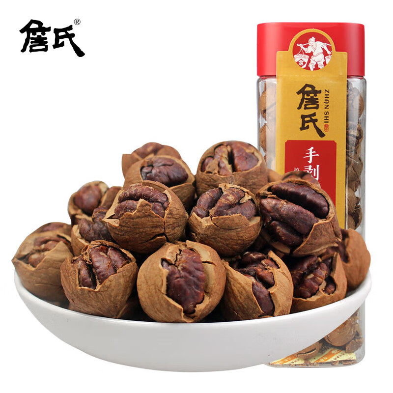 詹氏 大红罐山核桃【奶油味248g*2罐】手剥核桃 坚果零食 果仁饱满 詹氏 大红罐山核桃 奶油味248g*2罐/件