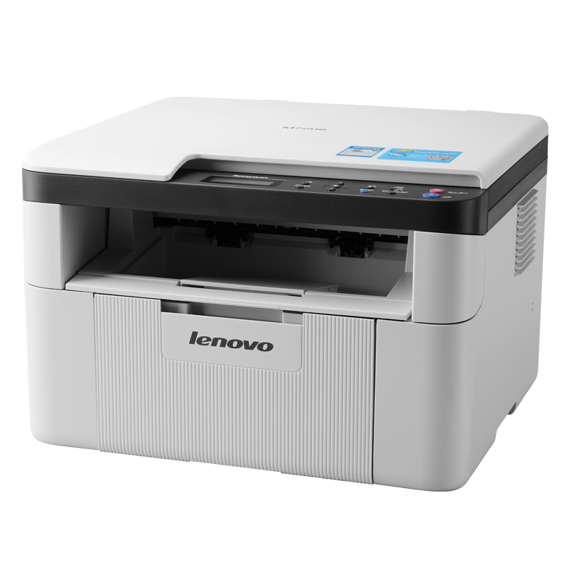 联想（Lenovo）至像M7206 黑白激光打印机办公家用学习 打印复印扫描多功能一体机  学生作业打印机 M7206/台