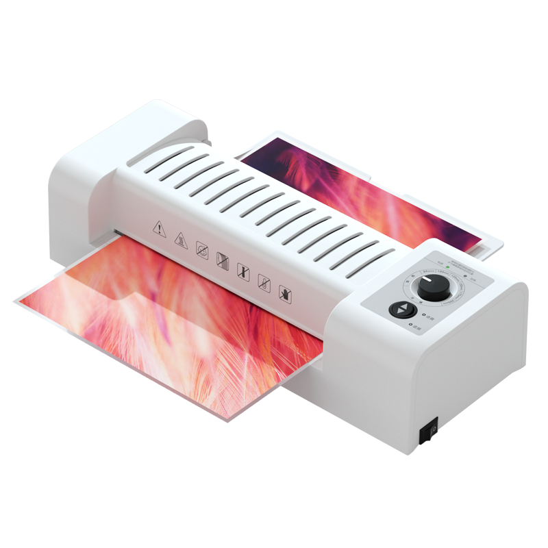 得力3891 家用办公过膜机 过塑膜适用A4 自动进退膜 文件照片塑封机/过塑机 相片封膜机覆膜机 灰色 GQ403/台