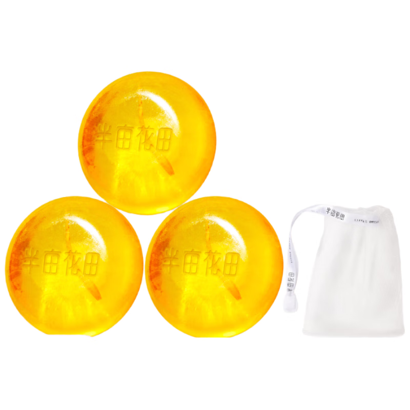 半亩花田苦参净螨皂100g*3【除螨 洗脸 沐浴全身可用男女通用香皂】 JMZ004/盒
