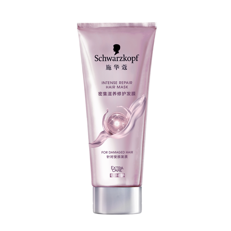 施华蔻（Schwarzkopf）密集滋养修护发膜200ml(护发素 洗护柔顺 染烫修护 时空发膜) 发膜/个