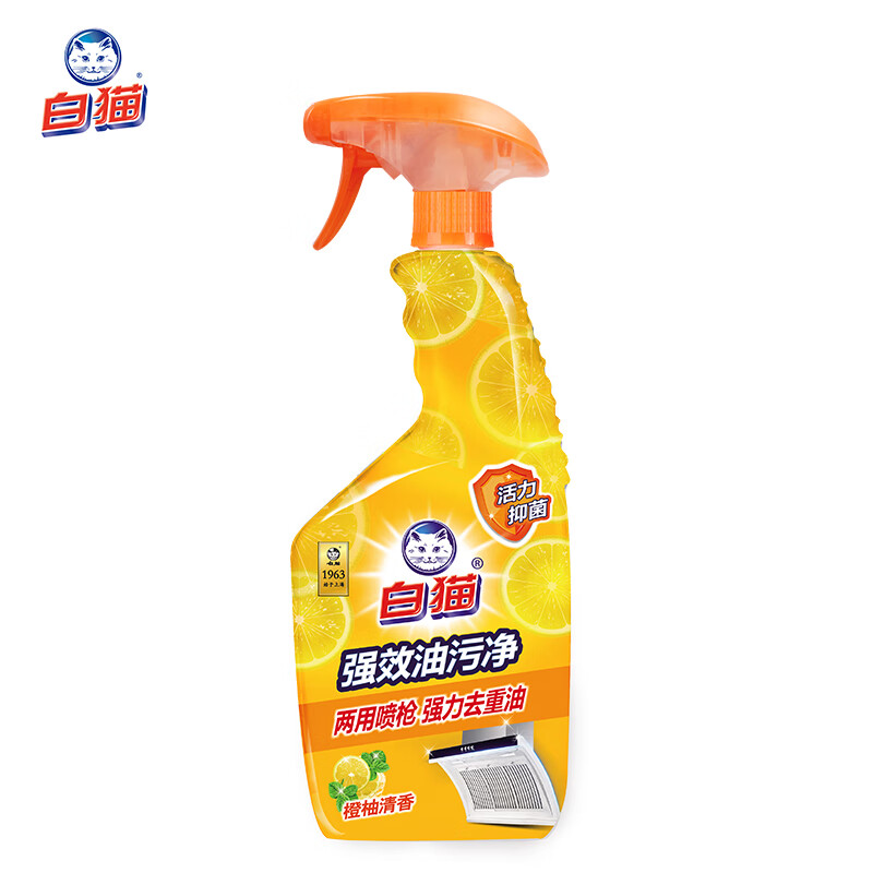 白猫强效油污净500g 500g/瓶
